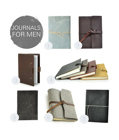 Great Journals for Men from Blue Sky Papers