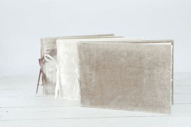 New Vintage Velvet Artisan Photo Book - makes a lovely wedding guest book or photo album