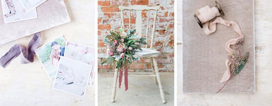 Styled Shoot with B is for Bonnie Design - velvet covered artisan book coming soon@