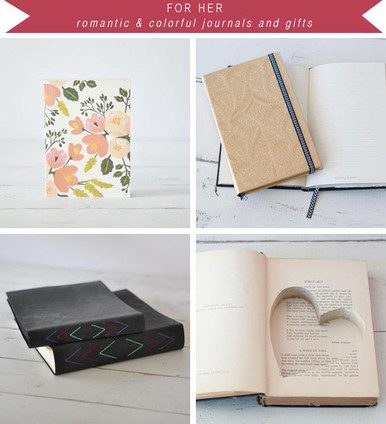 Valentine's Day Gift Ideas for Her via blueskypapers.com