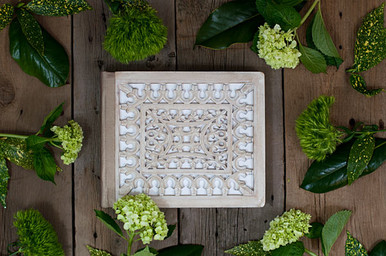 Handmade Mughal Wood Photo Album from blueskypapers.com