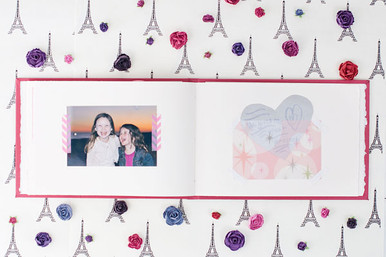 Valentine Craft Ideas for Kids - Photo Scrapbook for Mom and Dad