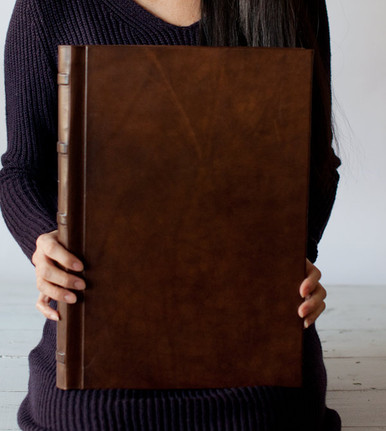 Italian Large Leather Sketchbook