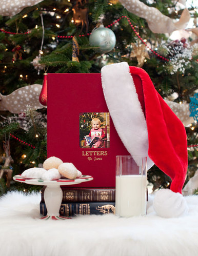 Letters to Santa - keep an album or scrapbook of your child's correspondence to Santa Claus