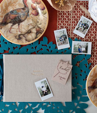 Family Gratitude Journal - Keepsake Album for Thanksgiving
