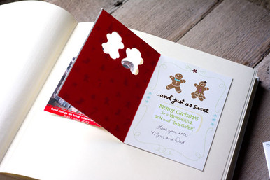 Christmas Card Scrapbook