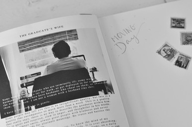 Photo Keepsake Album documenting the move to a new house