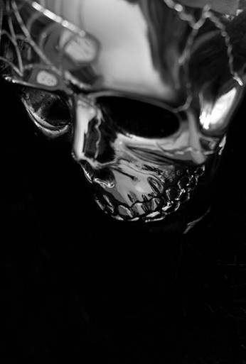 Skull Paper Weight and Halloween Party Decor