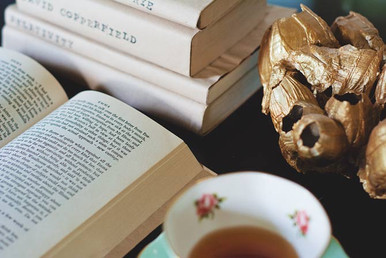 A cup of tea and Emma by Jane Austen are two perfect ways to celebrate Book Lovers Day