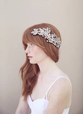 Crystal Wedding Headpiece by Myrakim