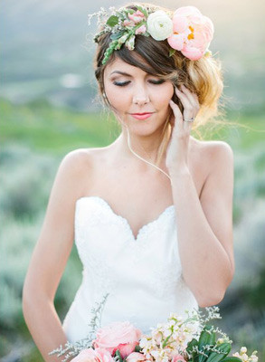 Flower Crown by Flowers by Adrien Photo by Lora Grady Photography