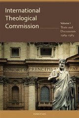 International Theological Commission, Vol I