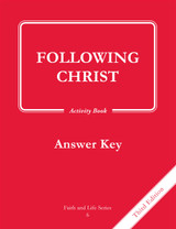 Faith and Life - Grade 6 Activity Book Answer Key (Digital)
