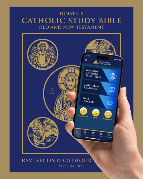 Ignatius Personal Size Study Bible Hardcover Bundle