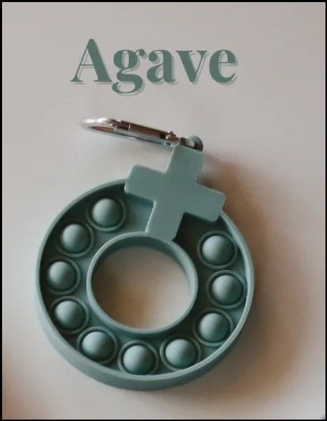 Decade Rosary Pop-It Keychain