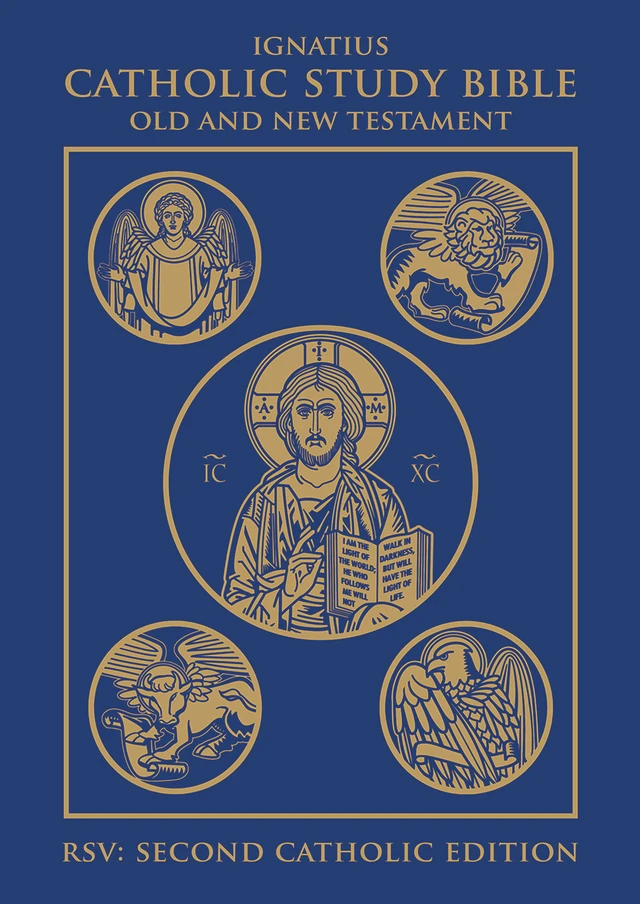 Hardcover Ignatius Catholic Study Bible Old and New Testament