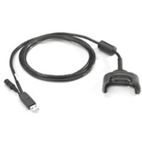 MC30/MC31/MC32 USB Client Communication and Charging Cable. Must order Power Supply PWR-BUA5V16W0WW, DC Line Cord CBL-DC-383A1-01 and 2-wire ungrounded AC Line Cord separately. (25-67868-03R)