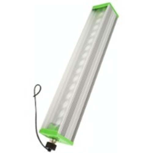 LED Bar Light, 300MM, White Wavelength, 5-Pin Male M12 Connector, Semi-Diffused, Includes Transparent and Opaque Diffusers (LGHT-B300WH-0000)