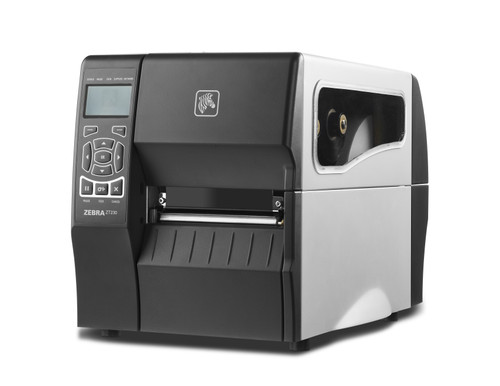 ZT230 DT Printer ZT230; 300 dpi, Euro and UK cord, Serial, USB, Int 10/100, Cutter with Catch Tray