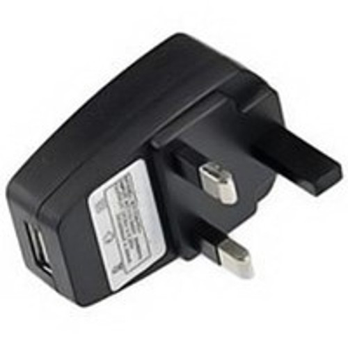 USB Power Supply, 100-240 VAC Input with UK plug, Output = 5 V, 2.5 A (PWR-WUA5V12W0GB)