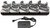 KIT: Charge-Only ShareCradle to charge up to ten TC701 devices. Includes power supply (PWR-BGA12V150W1WW). Sold Separately: Country-specific AC line cord.