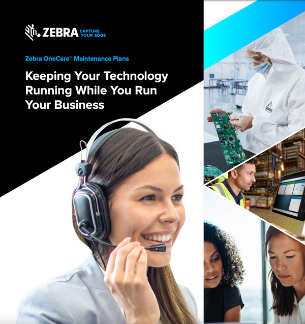 Zebra OneCare Solutions for Peace of Mind and Business Continuity.