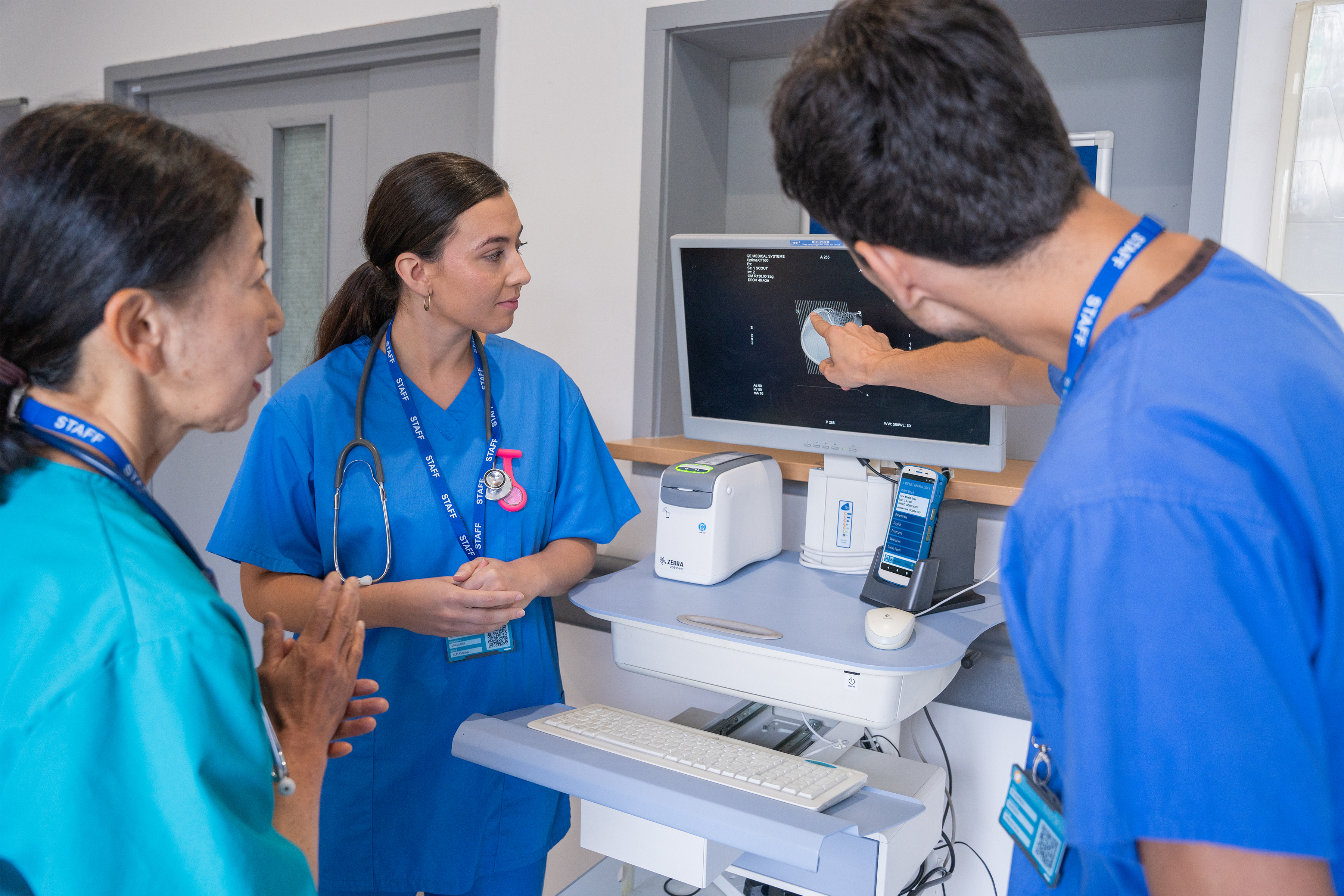 Healthcare barcode scanning solutions