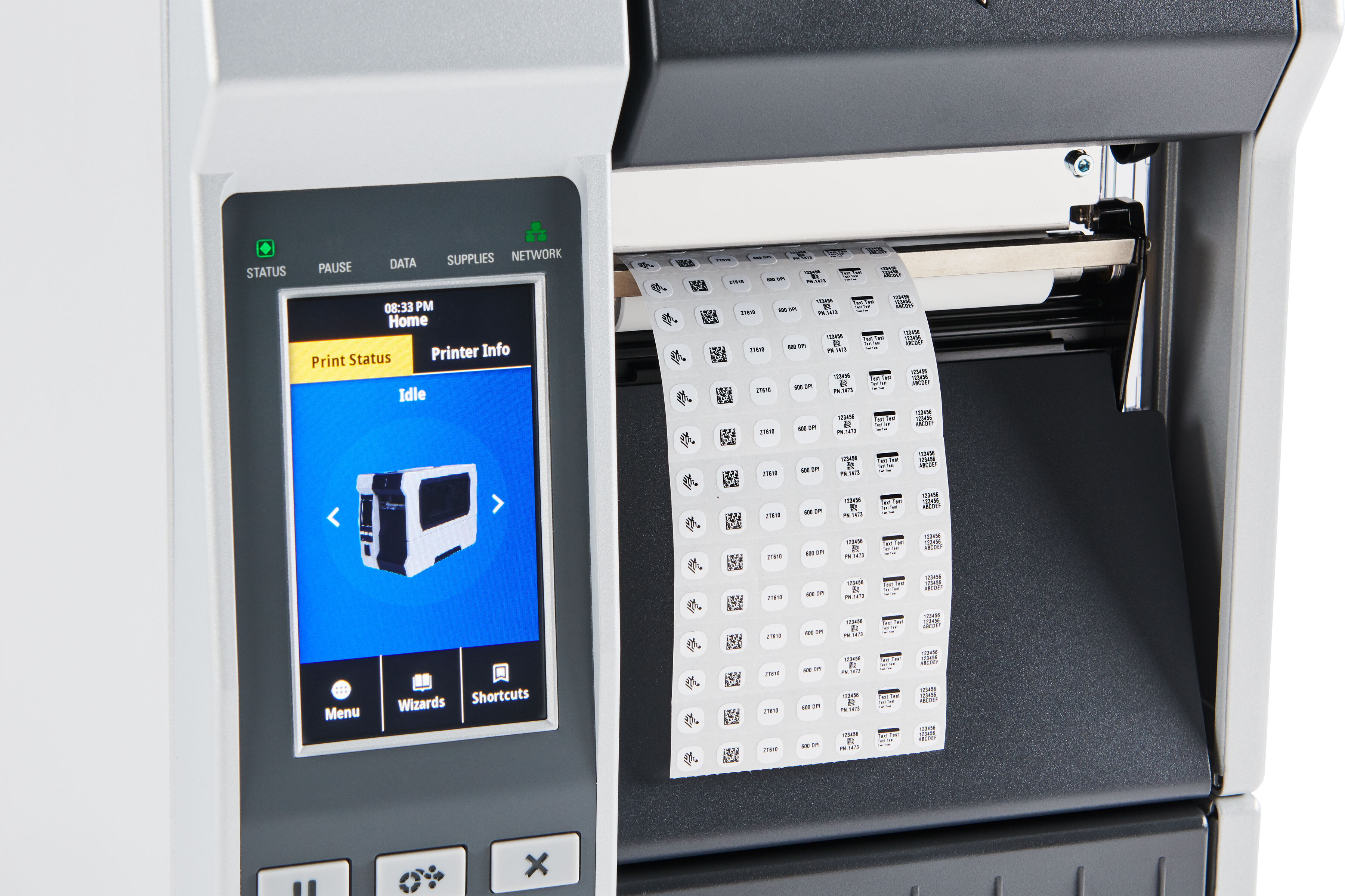 Zebra ZT610 printer view 2