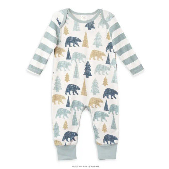 Tesa Babe Baby Boy's Timberland Cotton Romper
