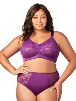 Elila Make It Lace Full Figure Soft Cup Wireless Bra (Style 1303)