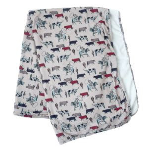Rockin Royalty Luxury Plush Swaddle Blanket