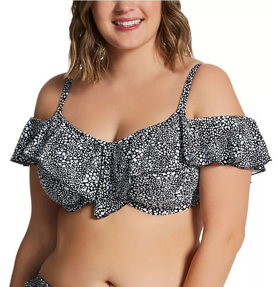 Elomi Pebble Cove Underwire Plunge Bikini Top