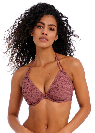 Freya Sundance Underwire Bandless Halter Bikini Top