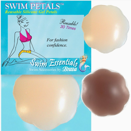 Braza Swim Silicone Gel Petals Reusable Nipple Covers