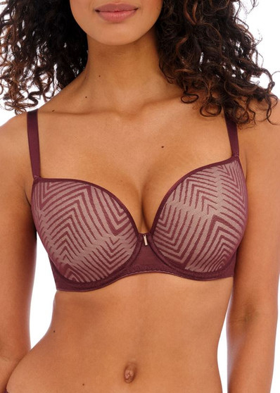 Freya Tailored Underwire Moulded Plunge T-Shirt Bra