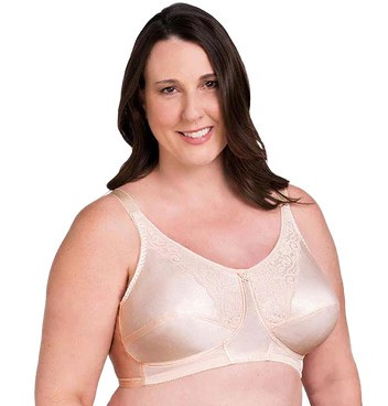 Beige Cut and Sew Style 190 the Irene by Trulife, full cup coverage