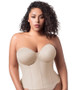 Elila Make It Smooth Strapless Longline Underwire Bra (Style 6421)