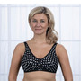 Almost U Wireless Seamless Polka Dot Print Bra (Style 2060)