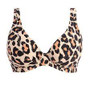 Freya Animal Instinct Plunge Underwire Halter Bikini Top