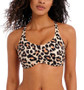 Freya Animal Instinct Underwire Bralette Bikini Top