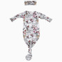 Three Little Tots Knotted Newborn Baby Gown
