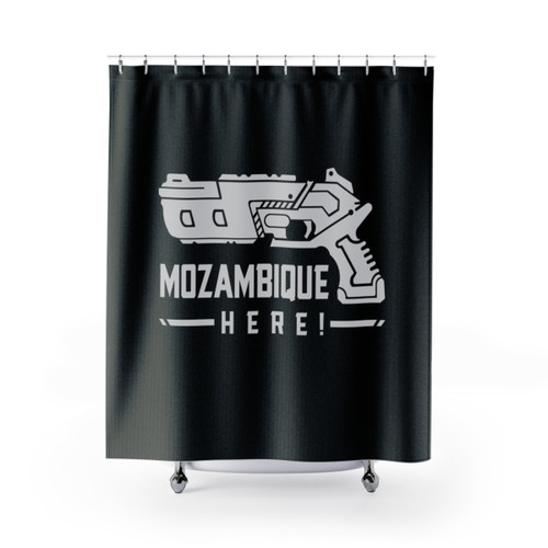 Mozambique Shower Curtains for Apex Legends Fans