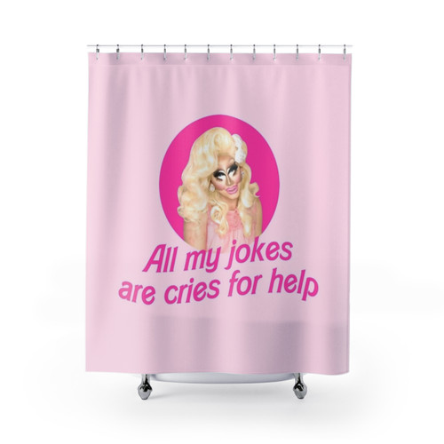 Trixie Mattel Rupaul's Drag Race Shower Curtains