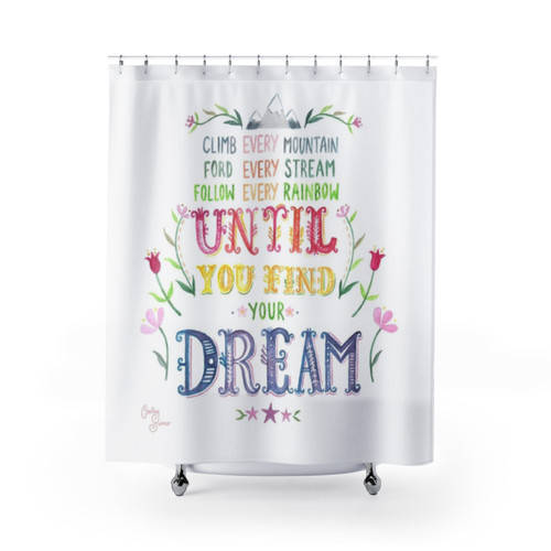 Colorful Sound of Music Shower Curtains