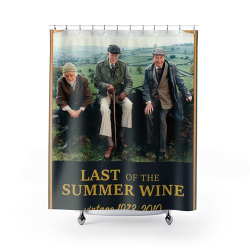 Last of the Summer Wine Themed Shower Curtain