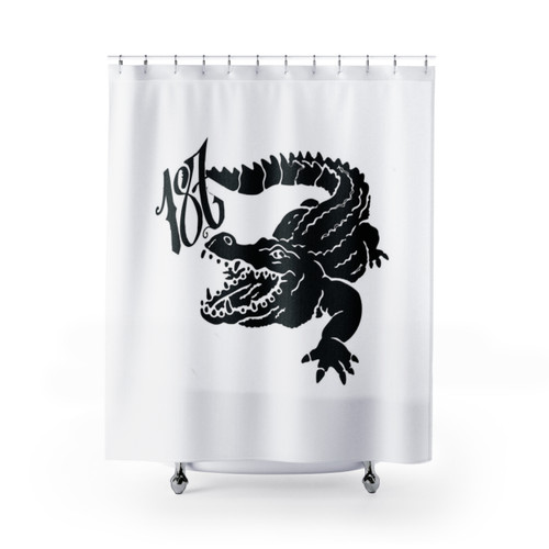 187 Strassenbande Krokodil Shower Curtains
