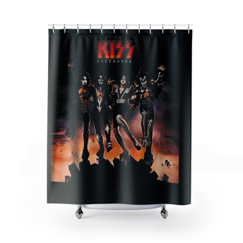 KISS 1976 Destroyer Shower Curtains