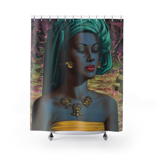 Vladimir Tretchikoff Vintage Painting Shower Curtain