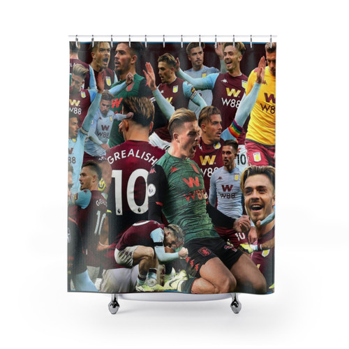 Aston Villa Football Club Legends Shower Curtain