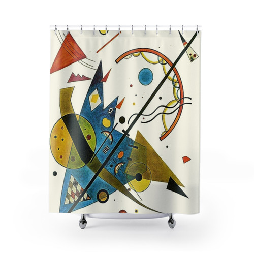 Wassily Kandinsky Abstract Art Shower Curtain